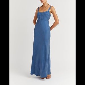 Dissh dress cobalt blue